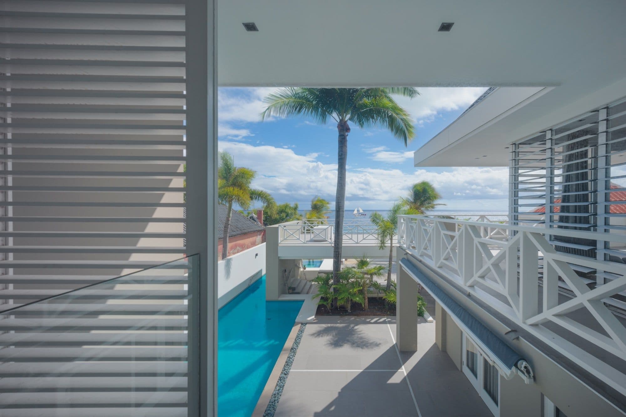 View from second floor